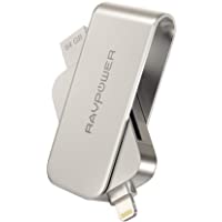 Los mejores  - Flash Drive RAVPower 64 GB iPhone Unidad Flash con Lector de Tarjeta SD MFI Certificado USB Stick para iPhone iPad con…